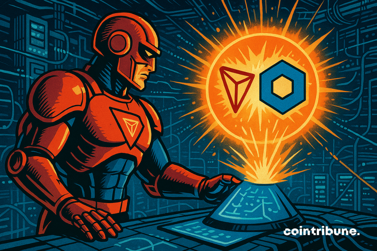 Tron adopts ChainLink: its TVL explodes 3.4 billion TRX