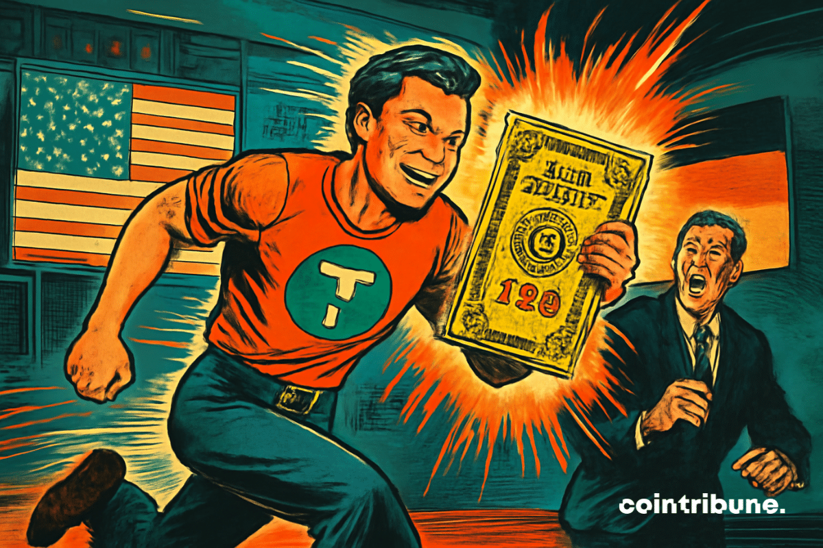 TETHER is ahead of Germany on treasury bills with $ 120 billion