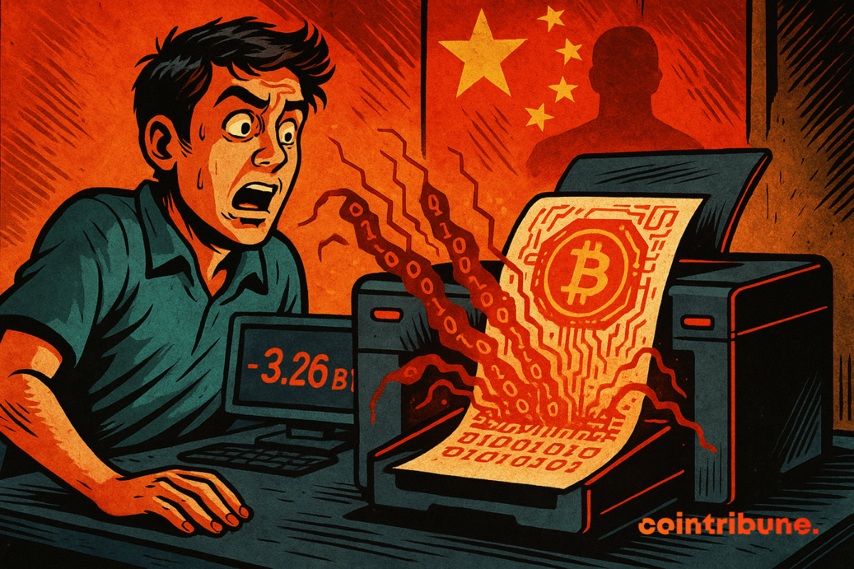 A Chinese printer trapped by Bitcoin thief malware