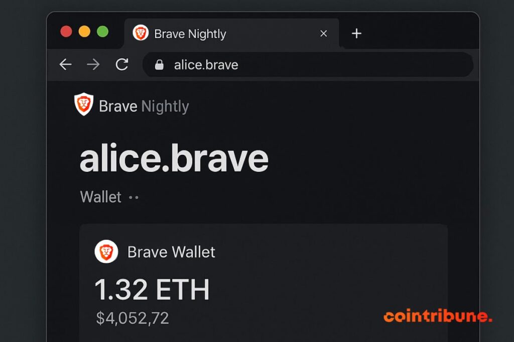 Before the official launch in August 2025, it is already possible to experiment with the crypto use of a field. Brave via different stages