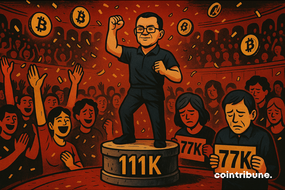 Bitcoin explodes at $ 111,000: CZ addresses a message to early sellers