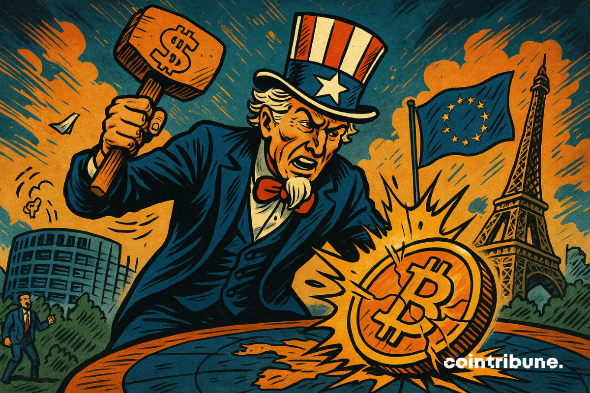 Trump relaunches trade war: Europe and Bitcoin vacillate