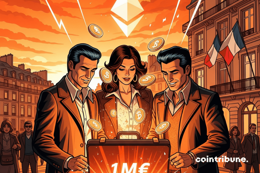 Three real estate agents discover an Ethereum investment of one million euros
