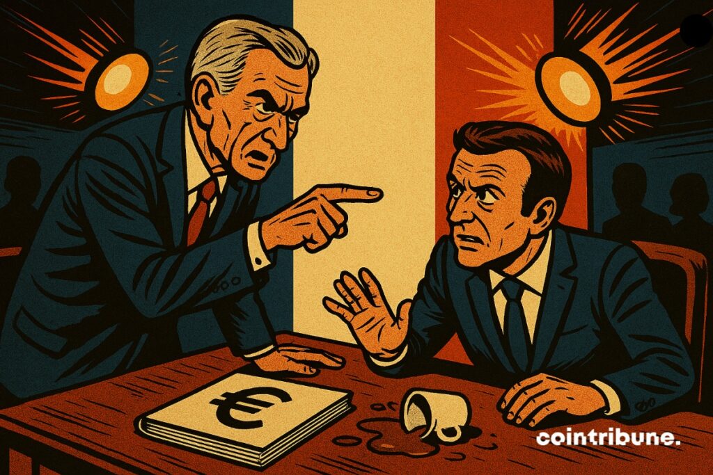 Bernard Arnault Furious who points to Macron and criticizes his policy on the economy in France.