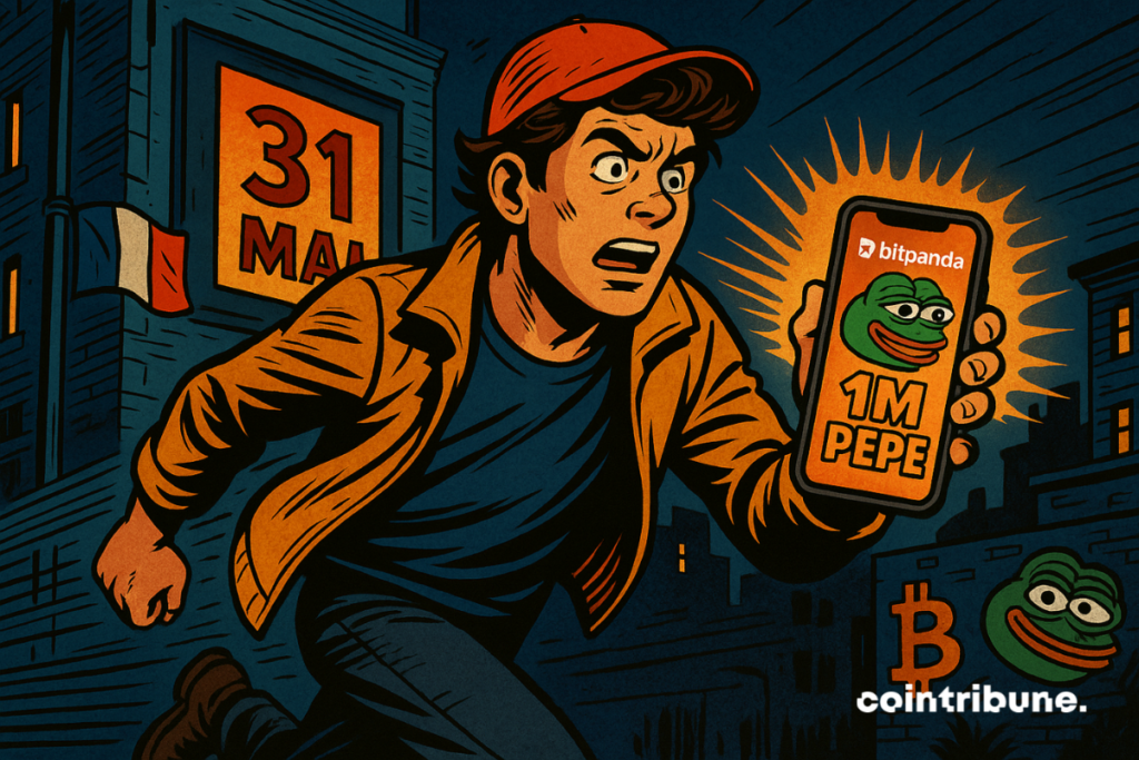 Last days to win 1 million pepe with Bitpanda