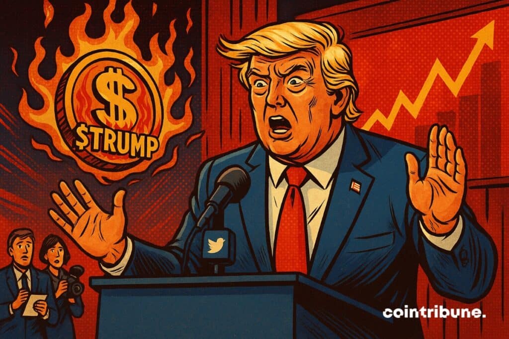 The same, $ Trump who is beating next to Donald Trump who denies not taking advantage of this increase.