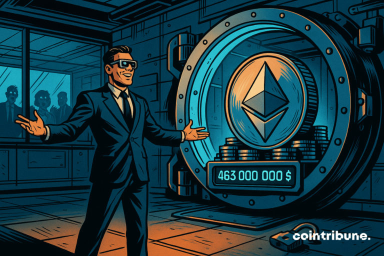 $ 463 million of Ethly bought by Sharplink: Ethereum becomes a reserve asset