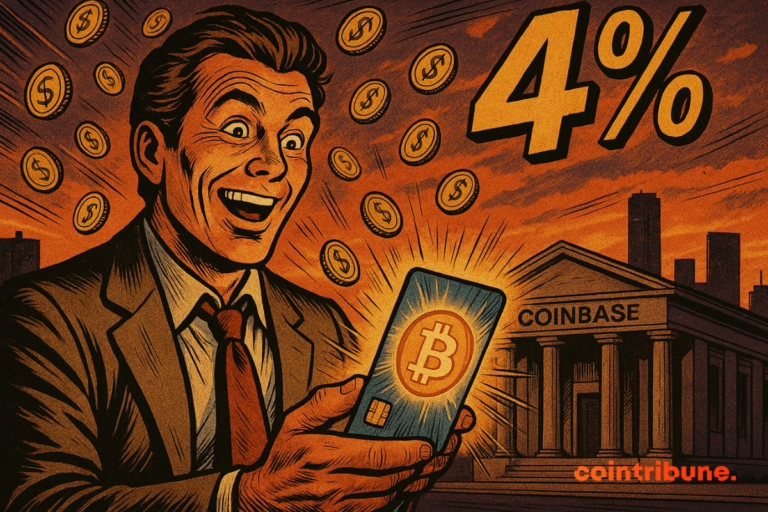 Coinbase is launching a credit card with 4 % Bitcoin cashback for its members