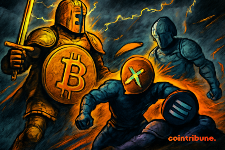 Disturbance of the Crypto market: Bitcoin in mind, Ethereum behind, XRP exceeds Solana