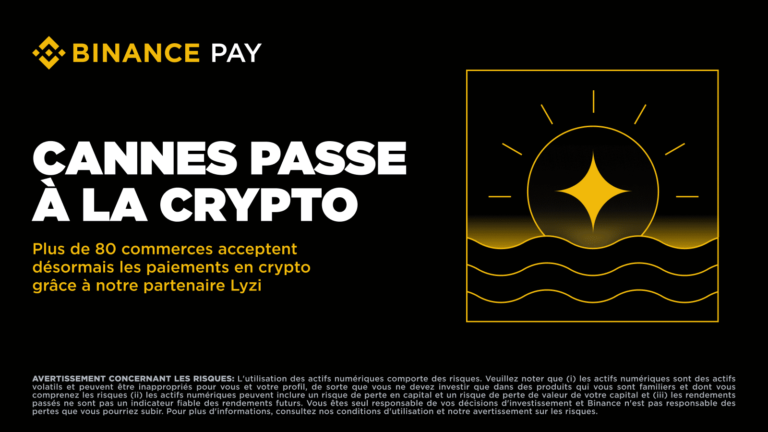 The crypto invites itself on the French Riviera