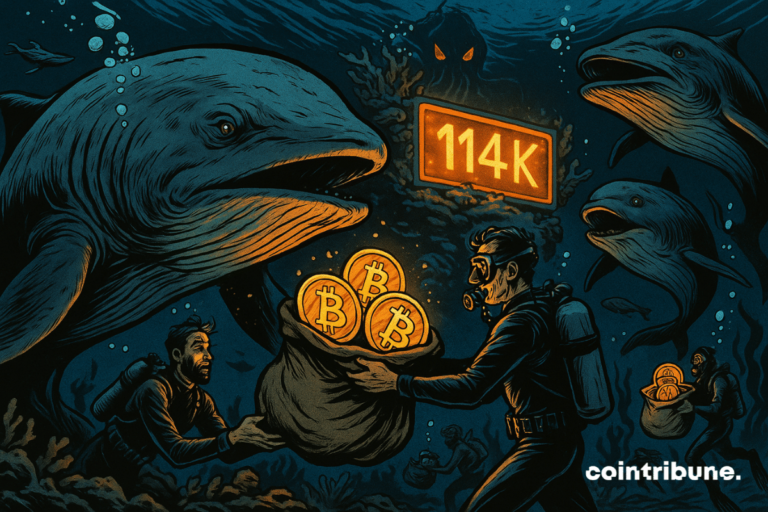 Bitcoin downwards after historical gains: 114K online in sight?