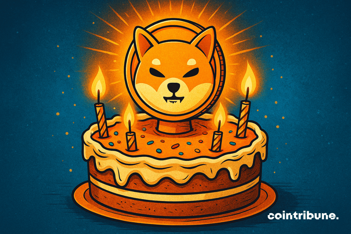 Shiba celebrates its 5th anniversary: Burn explodes 5,800 %