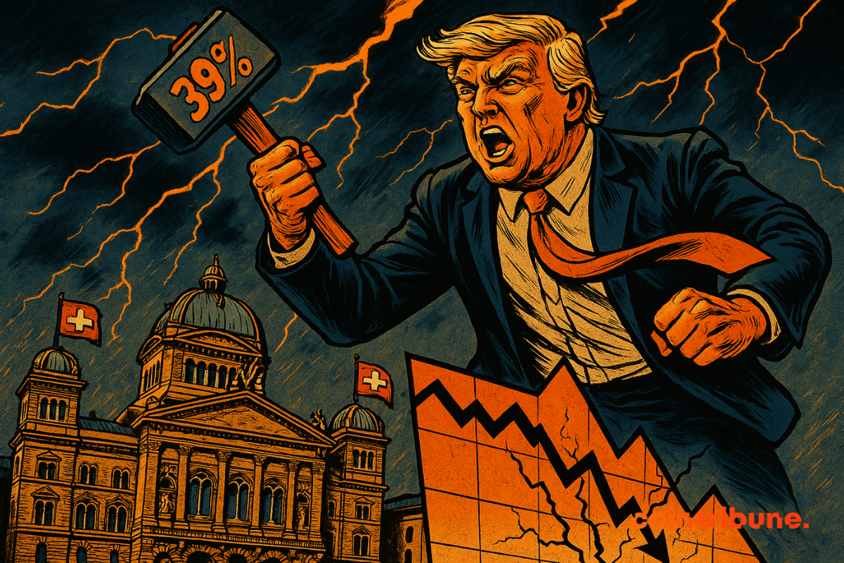 Donald Trump unleashes an economic storm in Switzerland with his new taxes