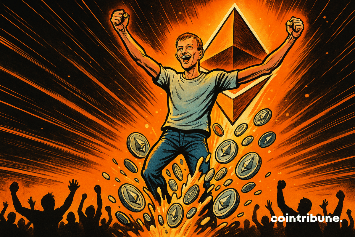 Crypto: Vitalik Buerin, billionaire again with the outbreak of the ETH