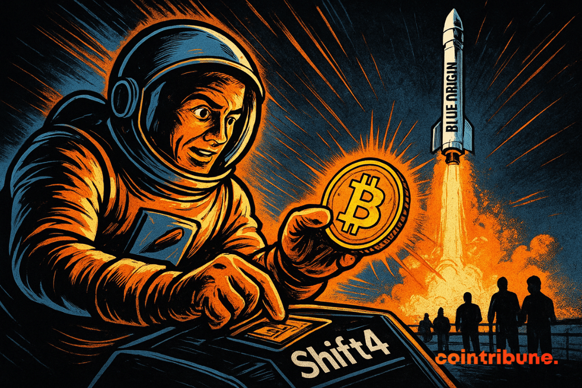Blue Origin accepts the crypto for its space trips with Shift4