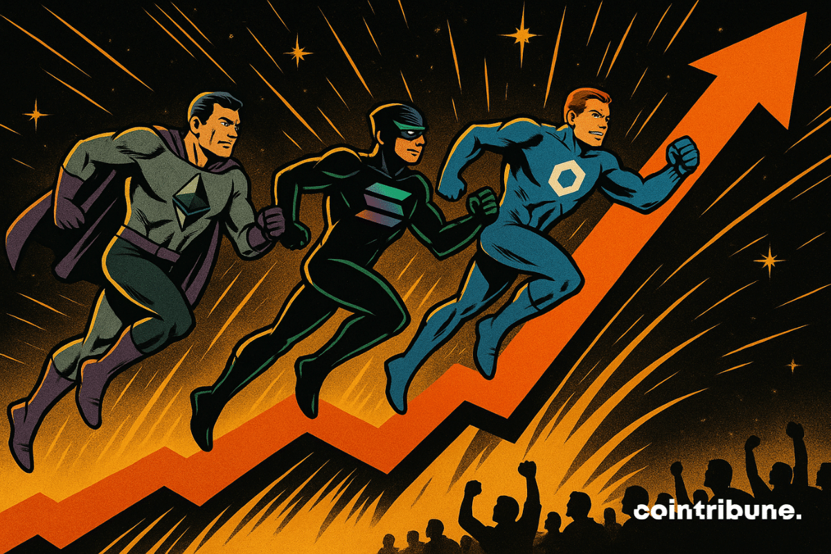 Crypto: Google Trends reveals a peak of interest for Ethereum, Solana and Chainlink