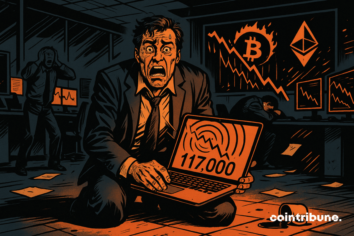Crypto cash companies plunge while Bitcoin falls under $ 117,000