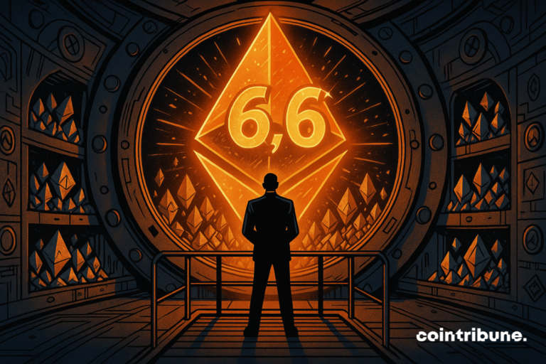 With 6.6 billion in ETH, Bitmine becomes the second largest Crypto cash flow