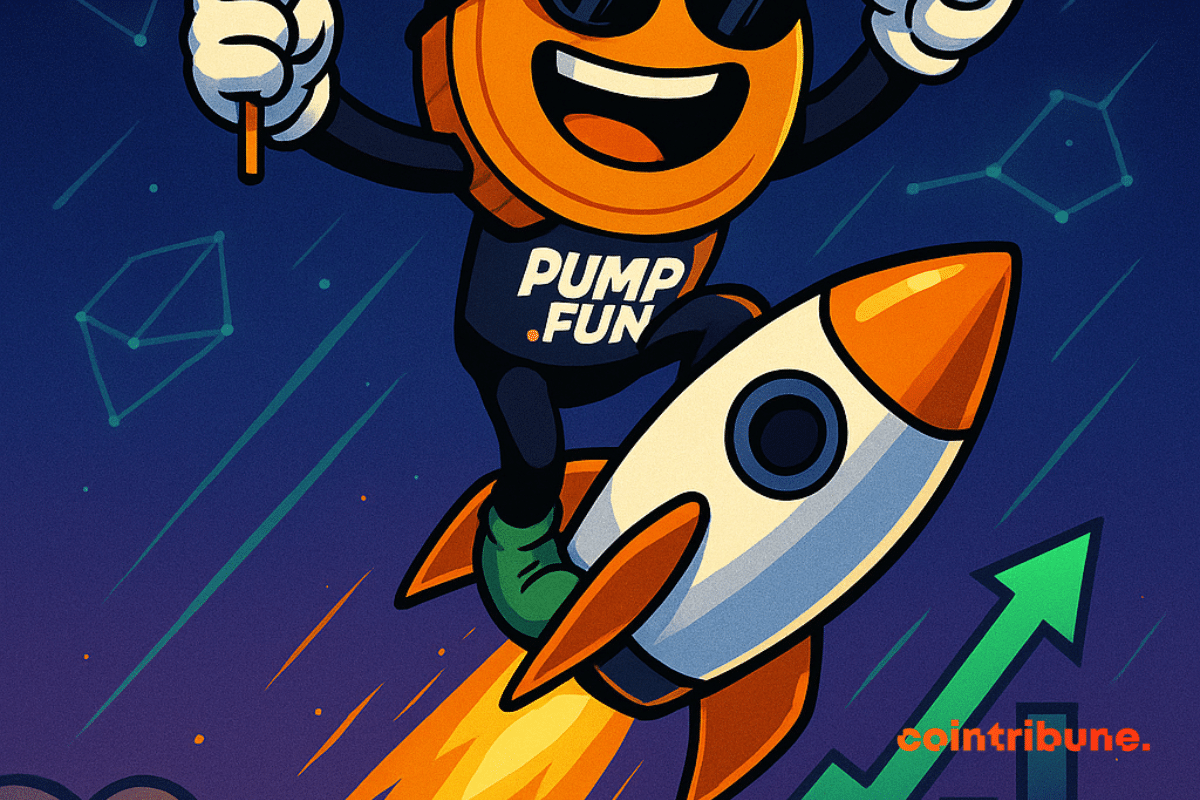 Crypto: Pump.fun stands out again as a leader on Solana, carried by the same