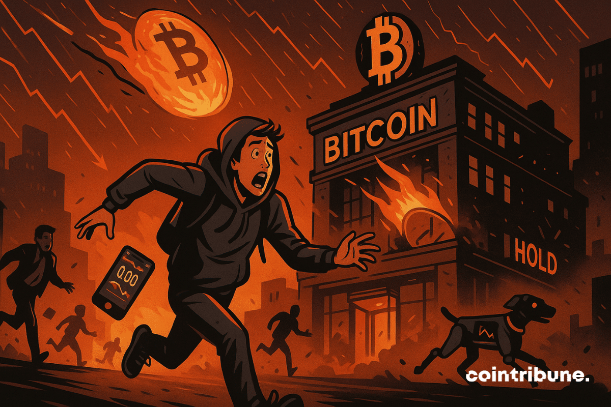 Massive capitulation of short -term Bitcoin holders
