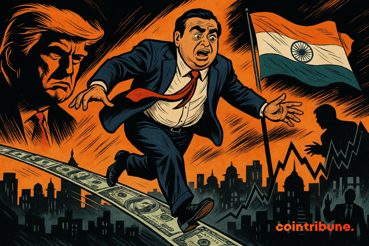 Mukesh Ambani, the richest man in India, trapped by the Trump trade war