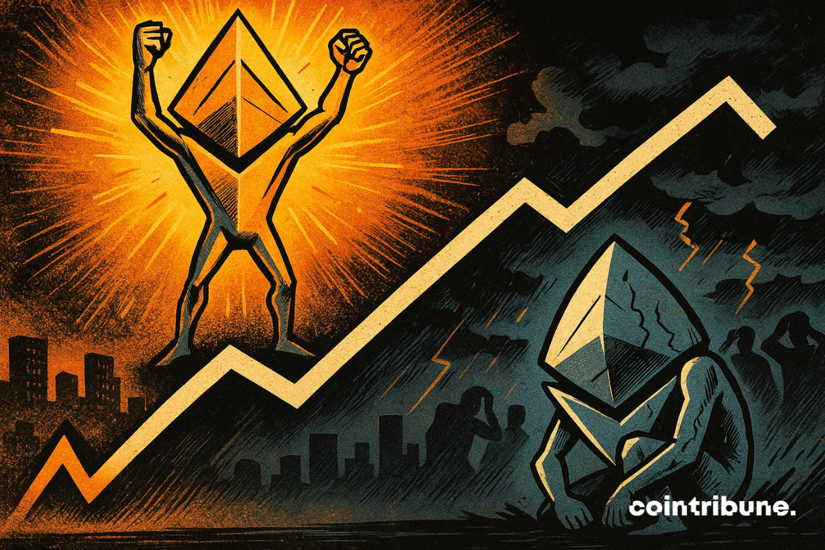 Crypto: Ethereum leaps by +25 % in August… But September could tip everything!