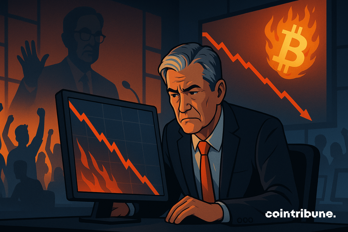 Crypto: Santiment Alert on dangerous excitement after Powell's speech