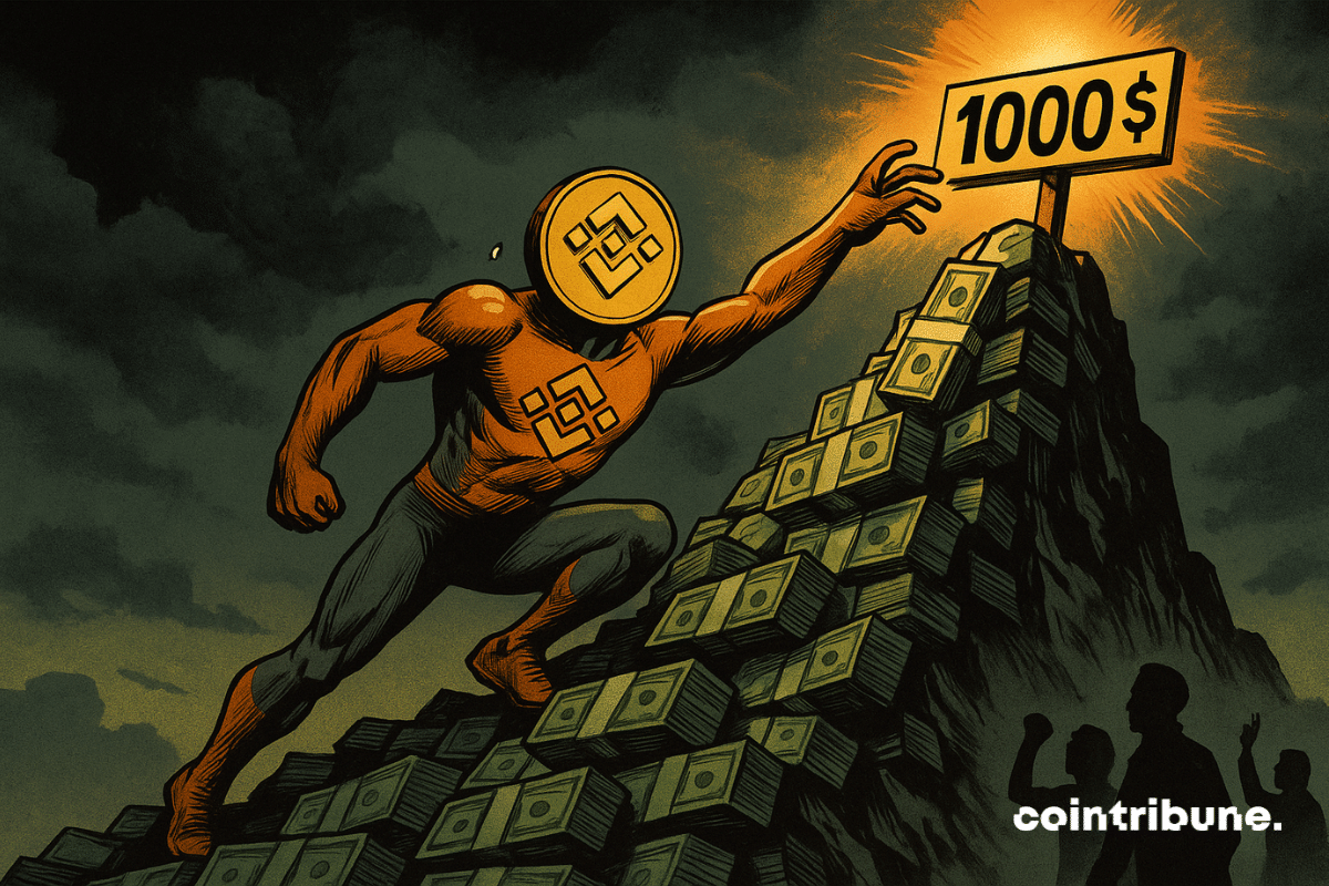 Crypto: BNB rushes around $ 1,000