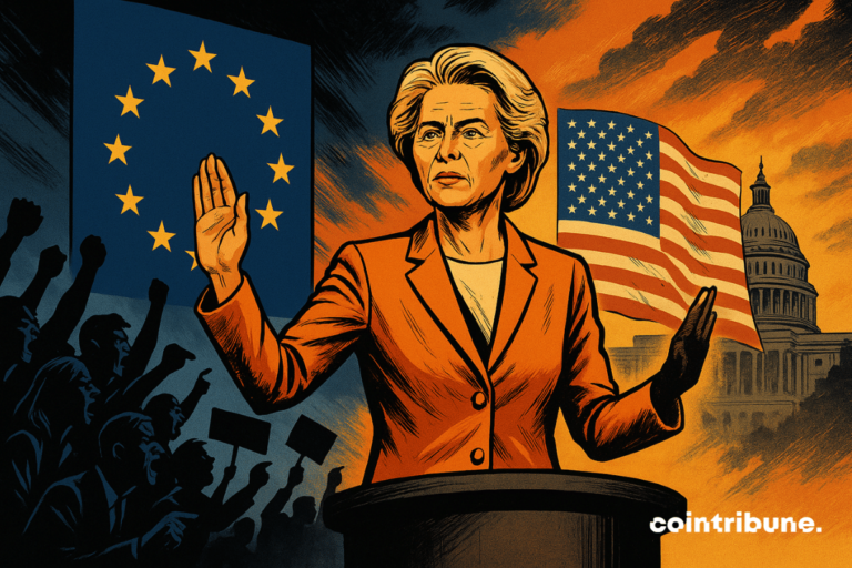 Von der Leyen plays the appeasement with Washington … but some cry out in betrayal