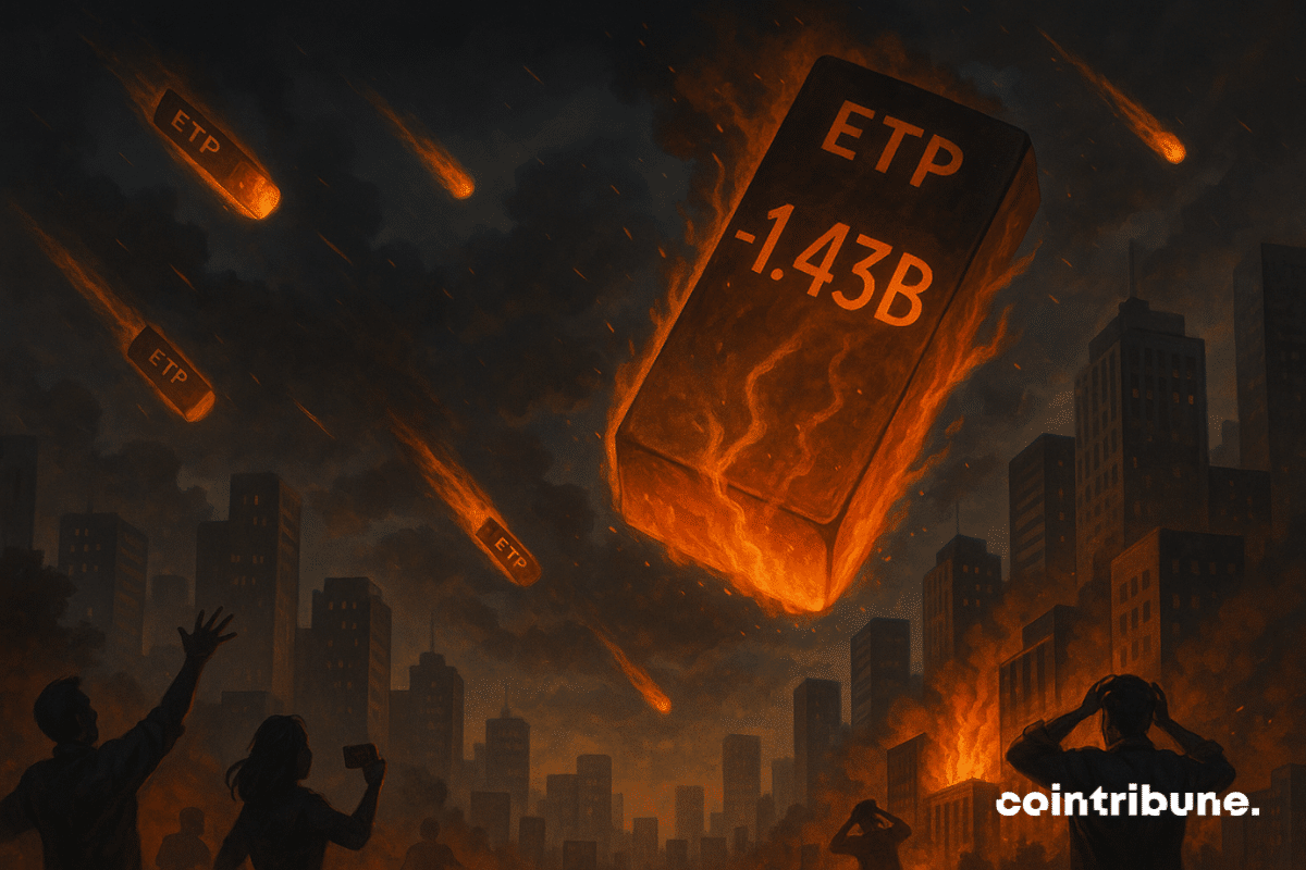 Crypto: ETPs record $ 1.43 billion in losses