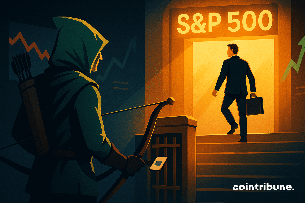 S&P 500: Robinhood and Strategy excluded, their actions is back, Interactive Brokers flies away