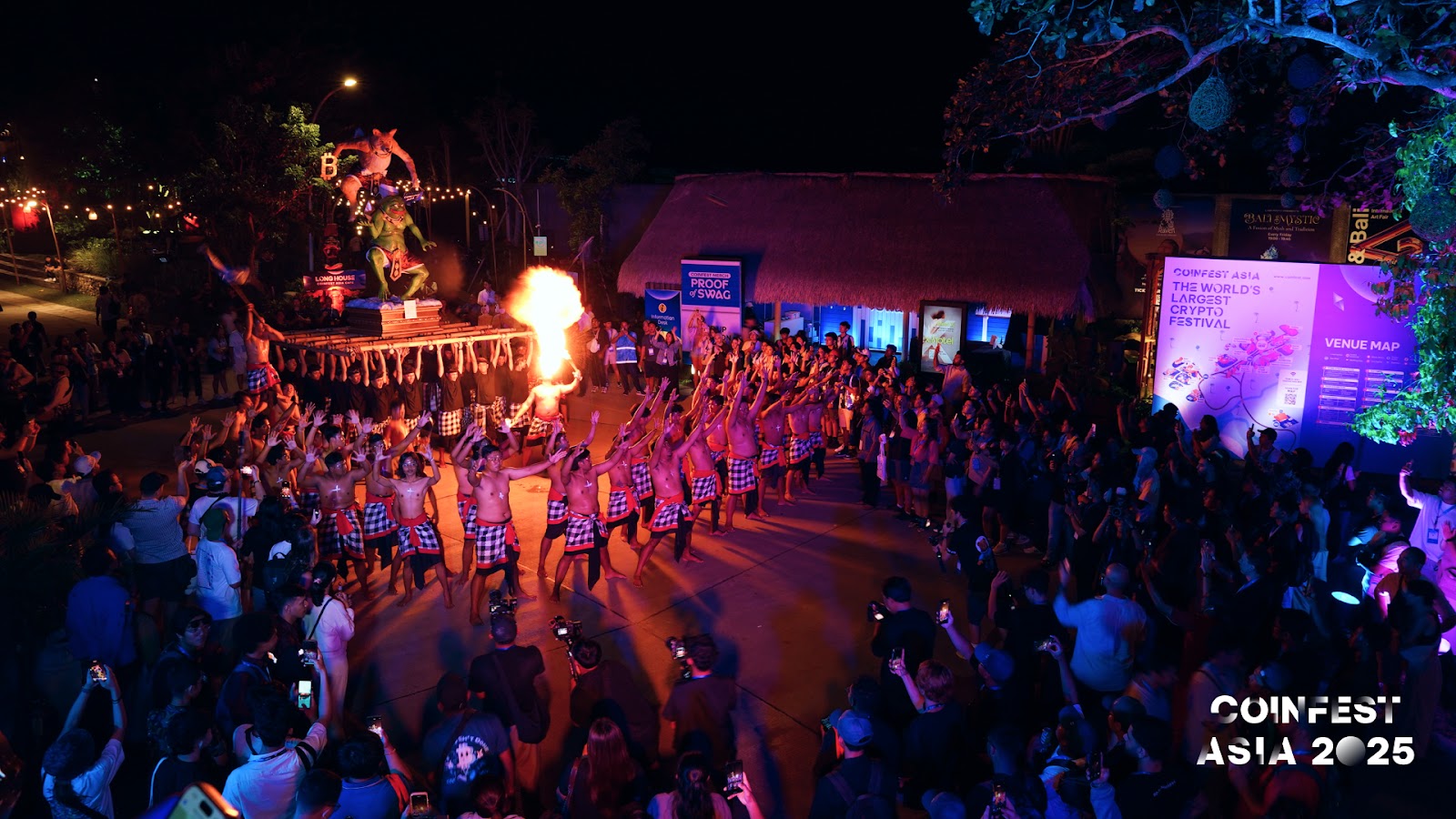 Ogoh-Ogoh parade and Kecak dance performance. Source: Coinfest.asia