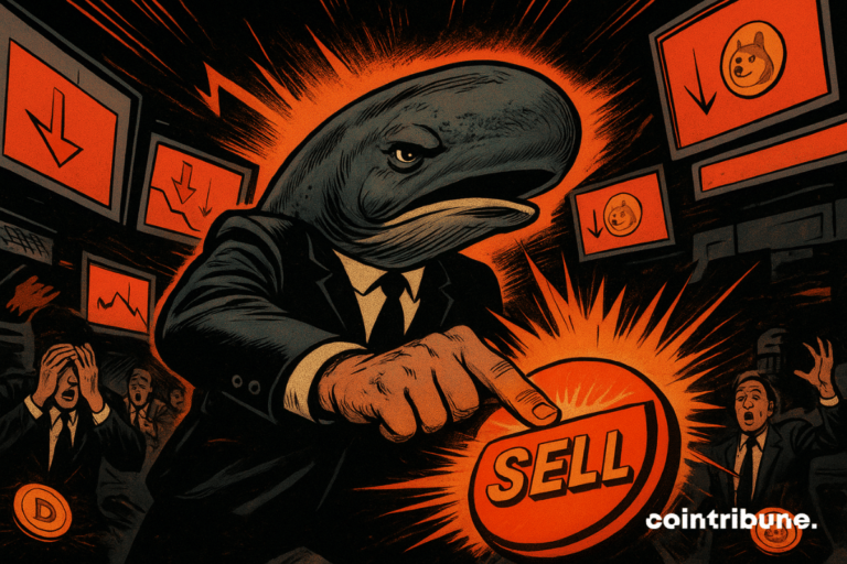 Whales disengaged from Doge: demand at half mast weighs on the price