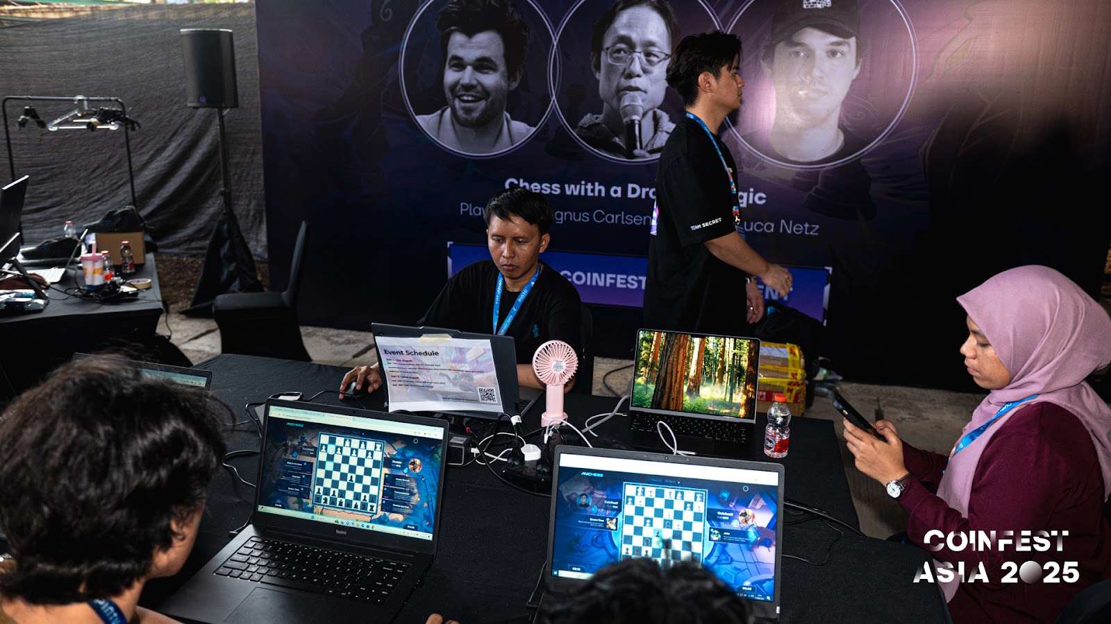 Chess Competitions in Collaboration with Anichess. Source: Coinfest Asia