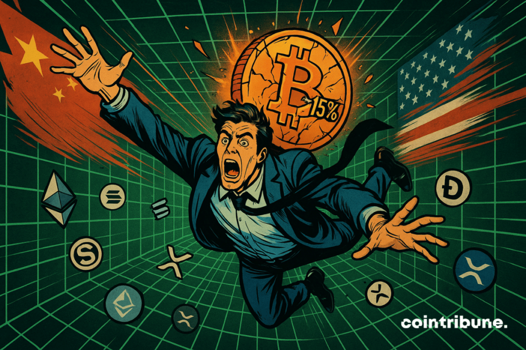 Free fall in a crypto investor following the correction of market companies.