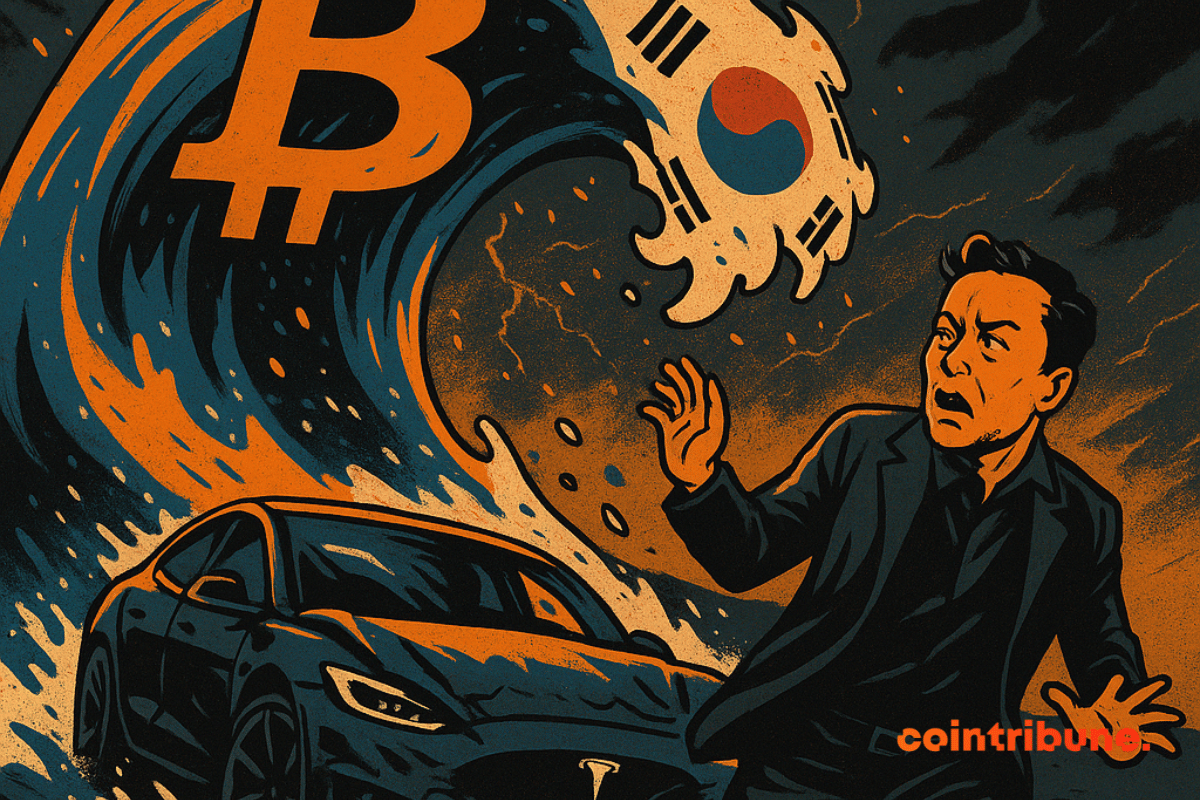 Tesla loses $ 657 million for the benefit of the crypto wave in South Korea