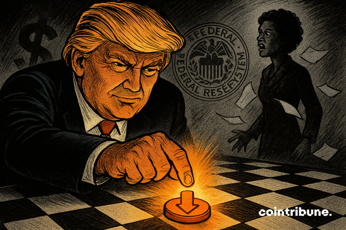 Trump seeks to remove a Fed governor before the rate decision