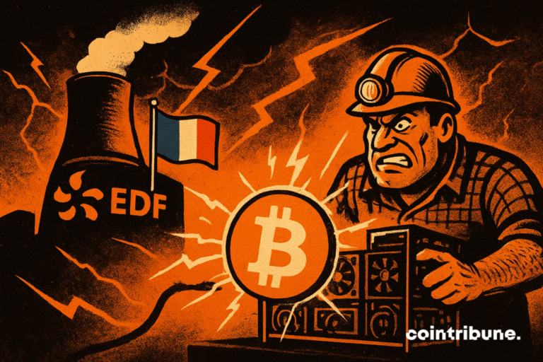 EDF delivers his nuclear surpluses to an American bitcoin minor