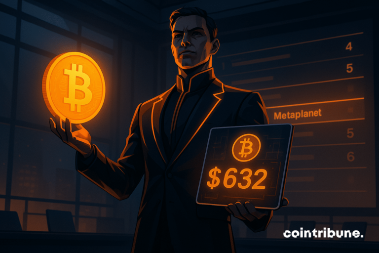 Metaplanet reaches the top 5 Bitcoin public treasurys