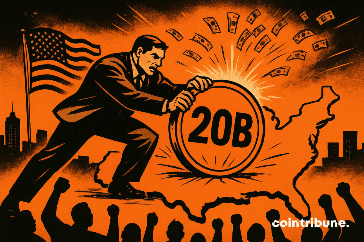 TETHER aims to lift funds of $ 20 billion with a valuation of $ 500 billion as part of its expansion plans in the United States