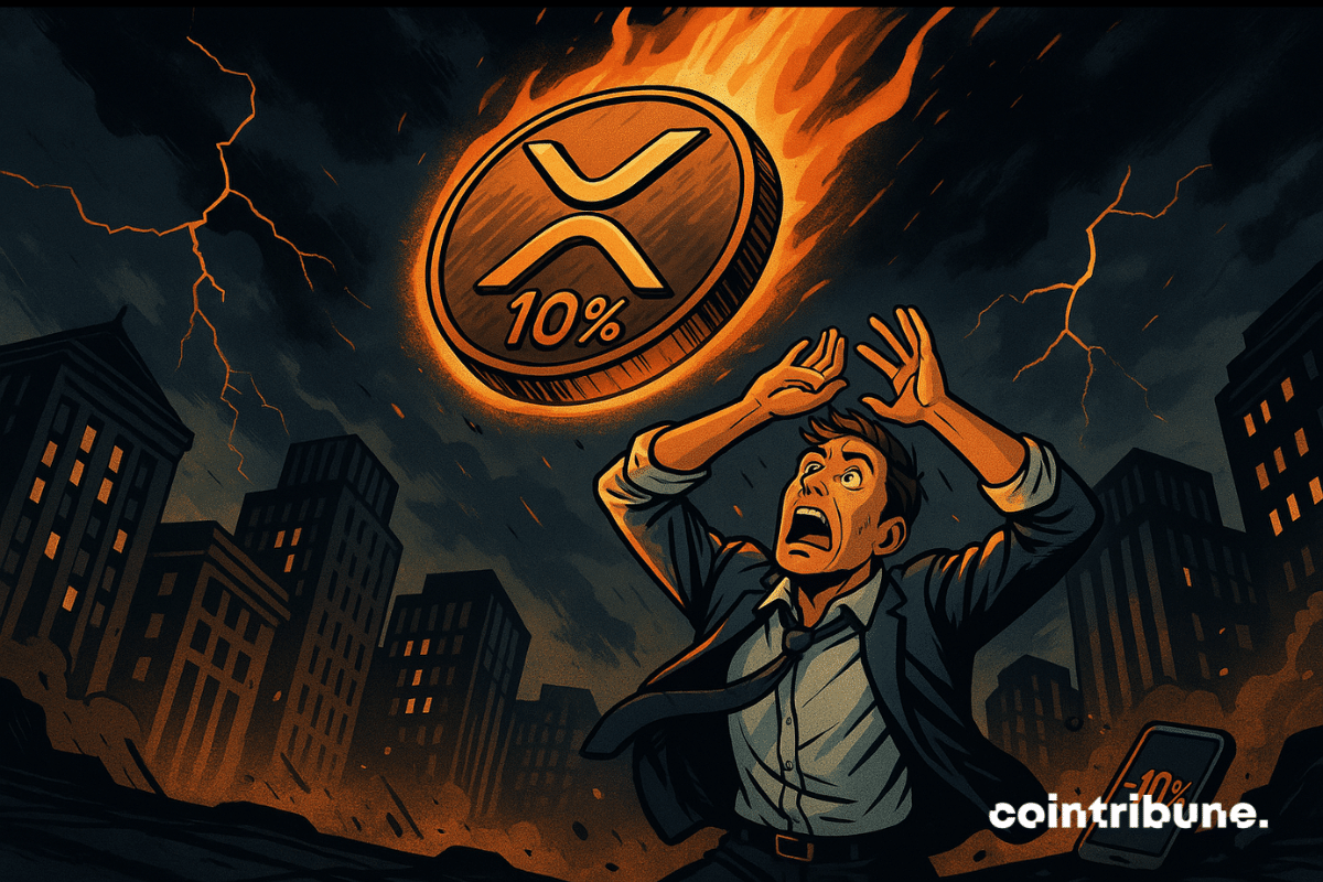 Crypto: XRP threatens to fall by another 10 %!