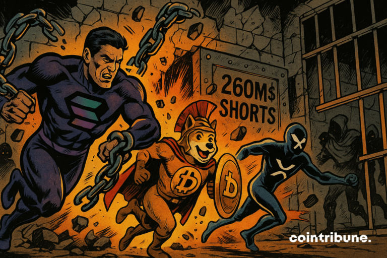 The Crypto market takes up colors