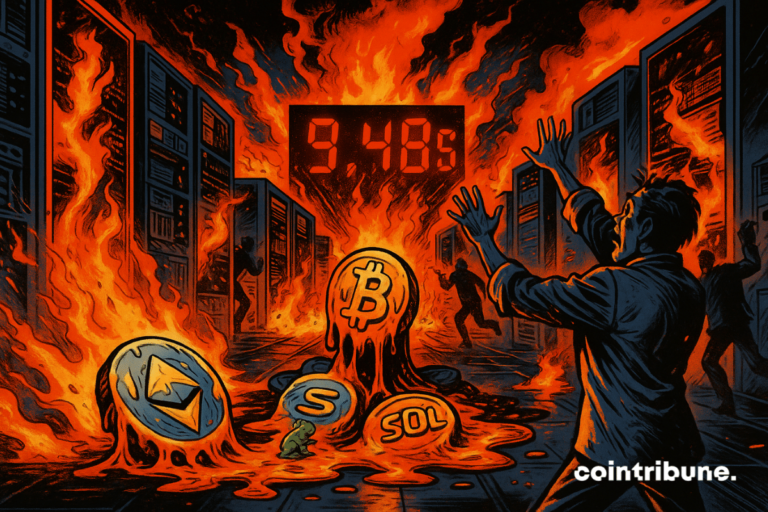 9.4 billion liquidated in 24 hours, the crypto market in panic