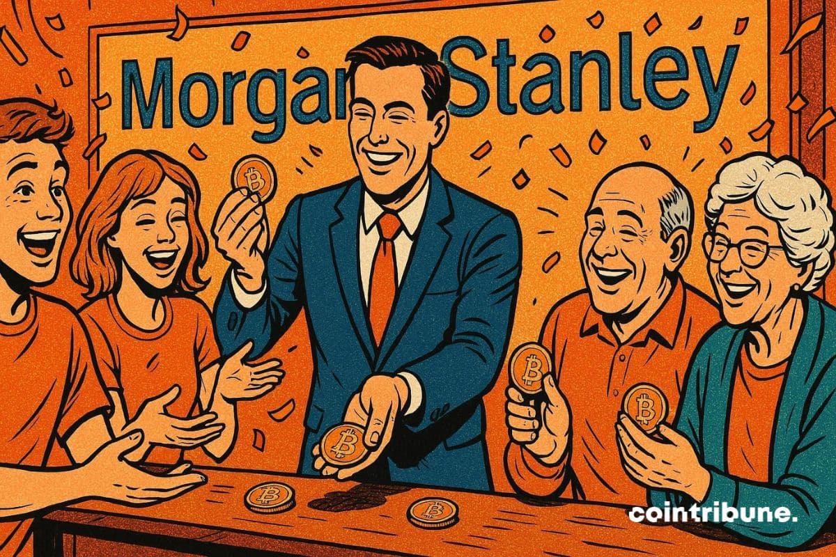 Morgan Stanley Removes Restrictions on Bitcoin ETFs, Breaks a Taboo