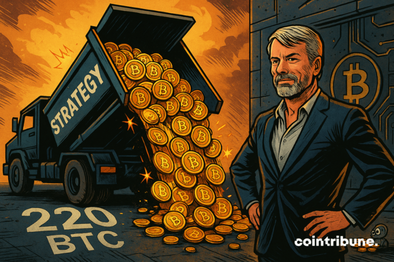 Strategy buys 220 Bitcoins for $27.2 million!