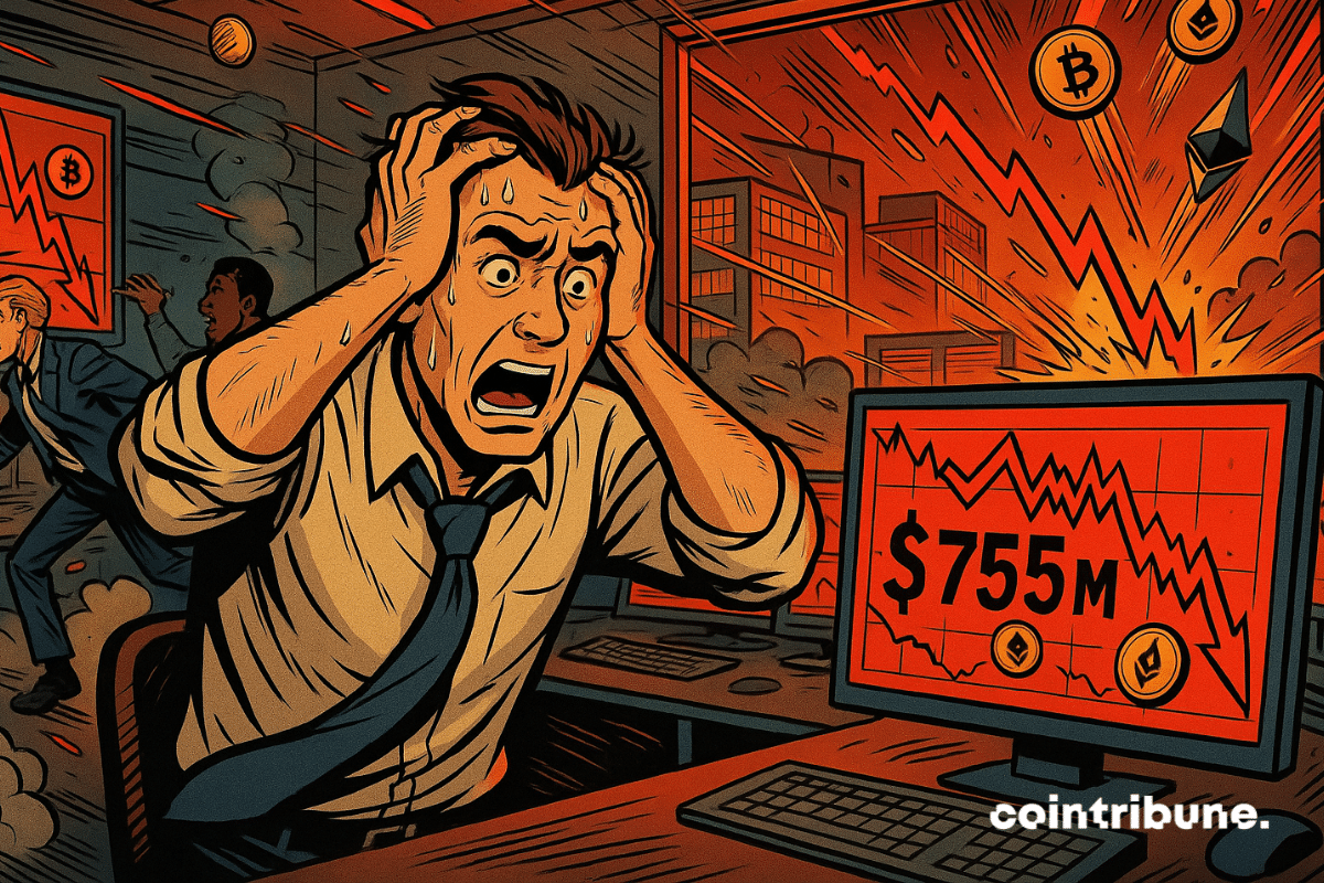Bitcoin and Ethereum ETFs See $755 Million Withdrawn After Volatile Weekend