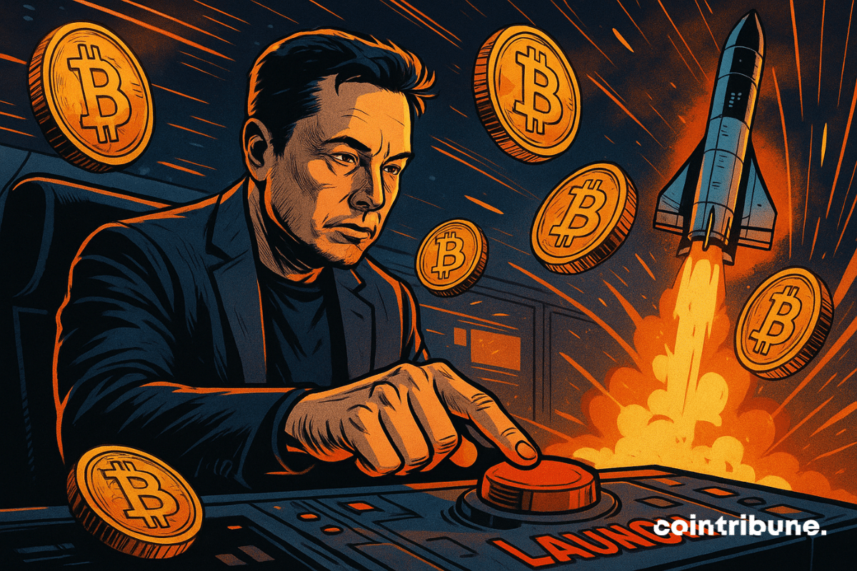 SpaceX moves 133 million in Bitcoin without official explanation