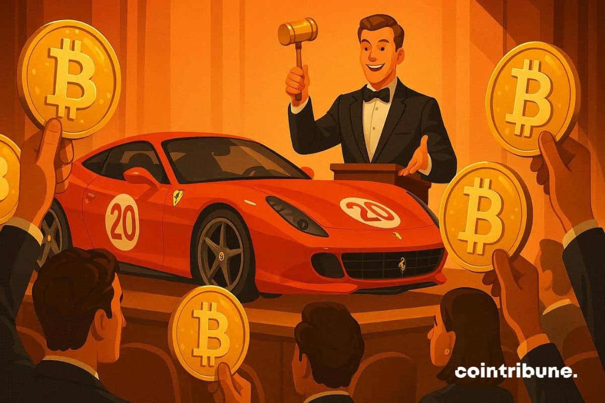 499P Hypercar: Ferrari banks on crypto and AI for historic auction
