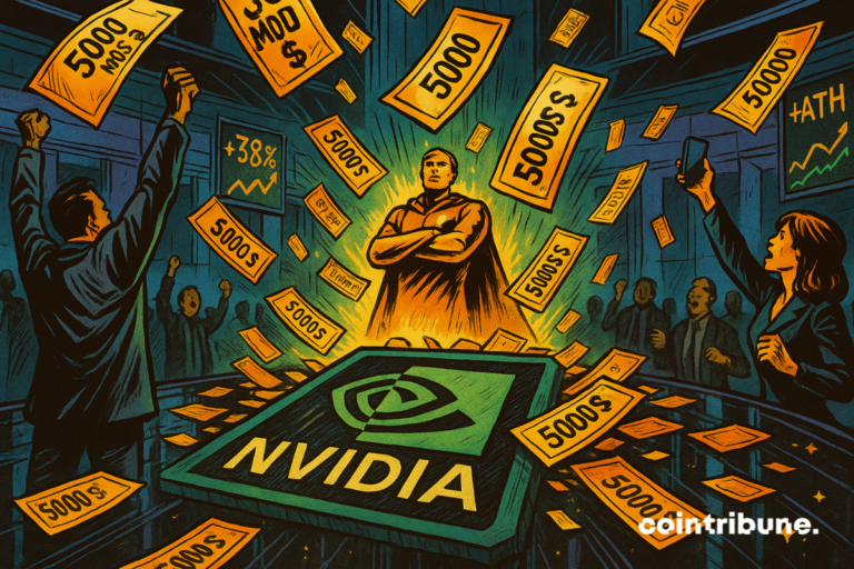 Nvidia reaches a capitalization of $5,000 billion!