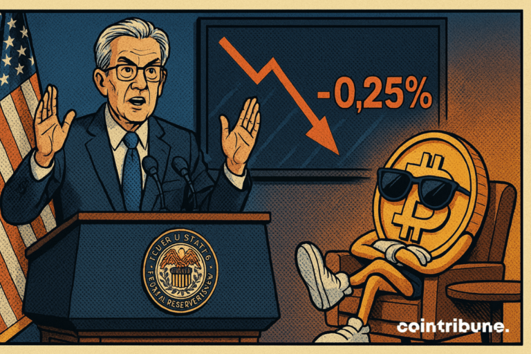 The Fed’s decision falls… but the crypto market doesn’t care